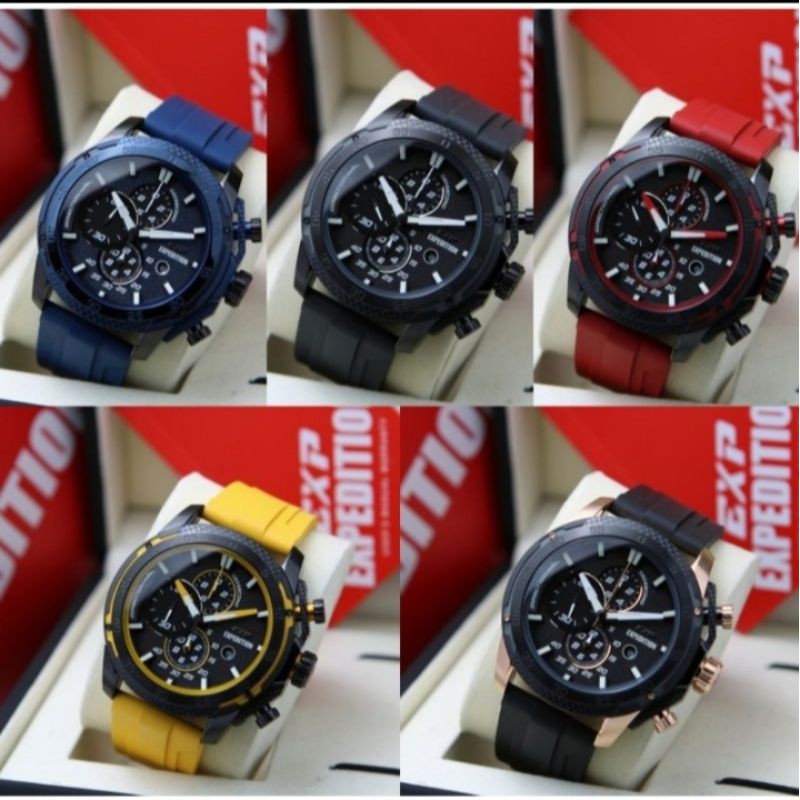 Original Expedition jam tangan pria E6810/ E 6810