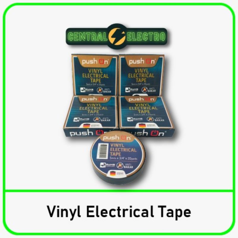 Vinyl Electrical Tape Push On