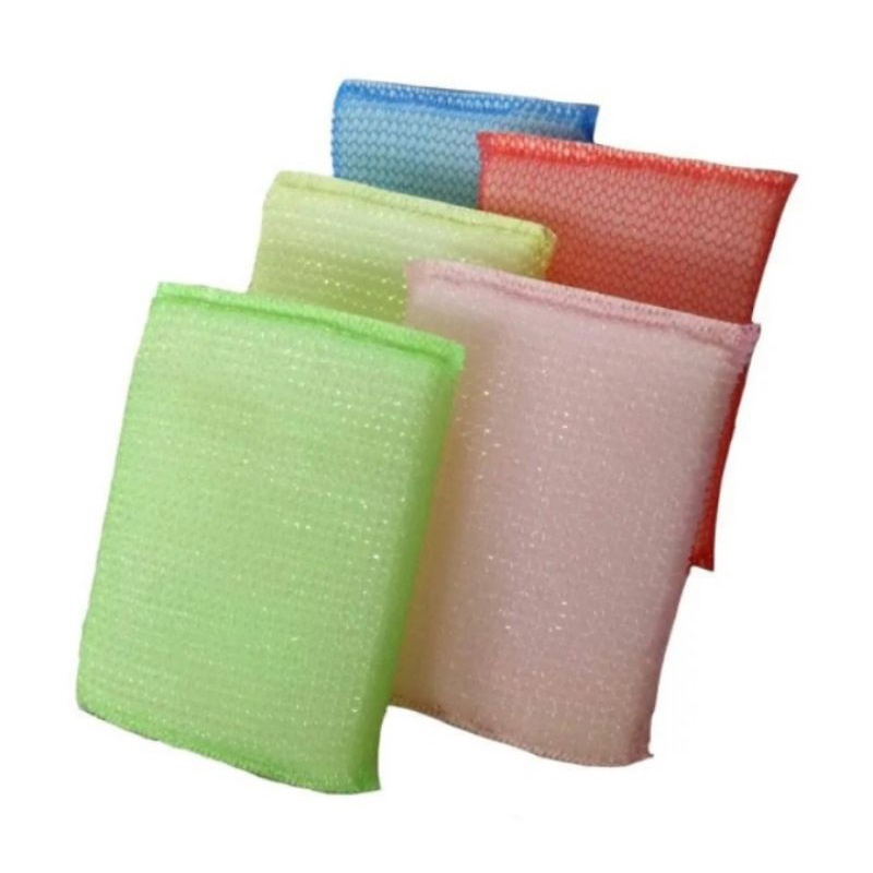 ISI 5 PCS SPONS BANTAL/SPONS CUCI PIRING/SPONGE CLEANING PAD