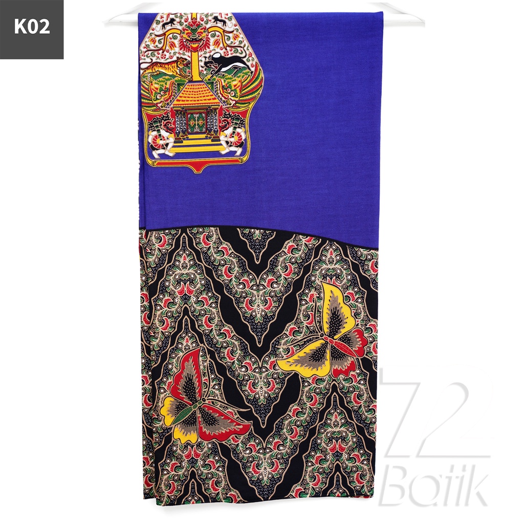 KAIN BATIK PREMIUM Bahan Katun Motif Wayang Kupu Warna Kuning 721496 Cap 72 Jarik Jarit Samping Kebat Panjang Batik Katun Modern Premium Bahan Seragam Batik Pernikahan Kantor Keluarga Murah Kamen Jadi Batik Bali Lembaran