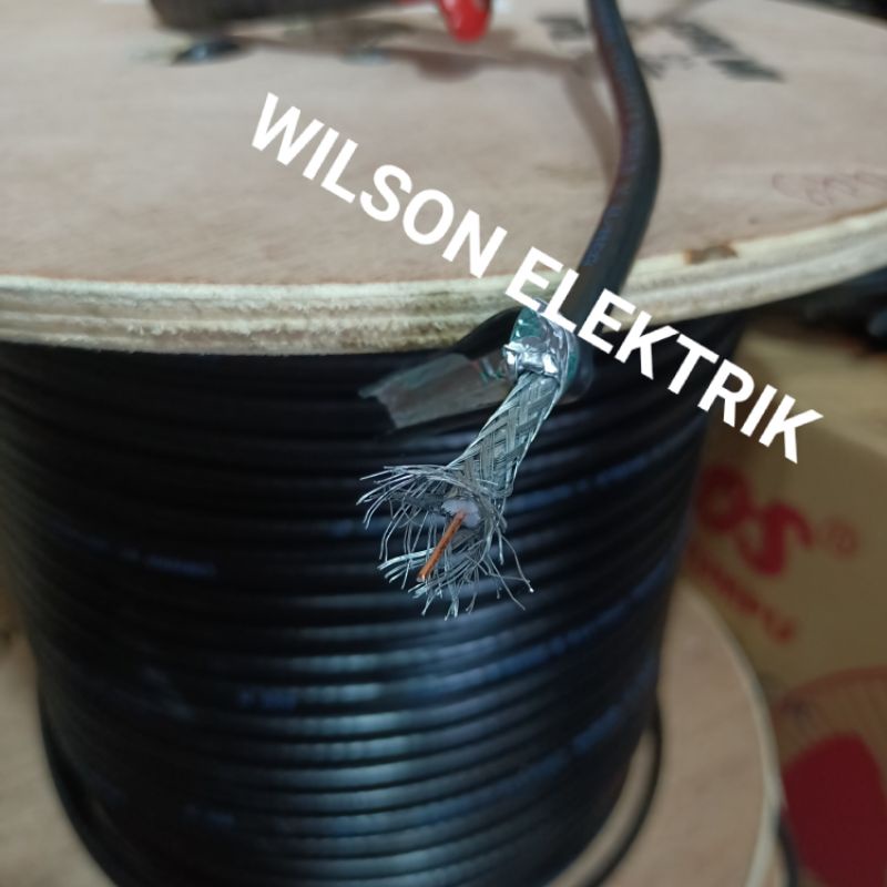 KABEL COAXIAL / KABEL RG6 / KABEL ANTENA COAXIAL RG6  75OHM USA STANDARD
