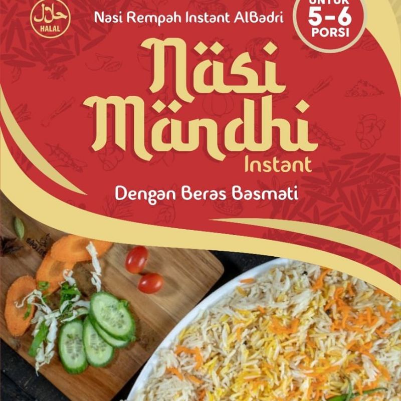 

Nasi Arab Mandhi instant Al Badri