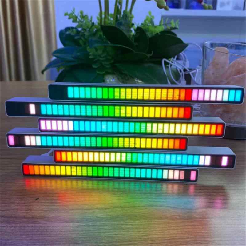 LAMPU RGB  RITME Led Bar Dancing to Music RGB CONTROL MUSIC LEVEL LIGHT LAMPU warna pelangi