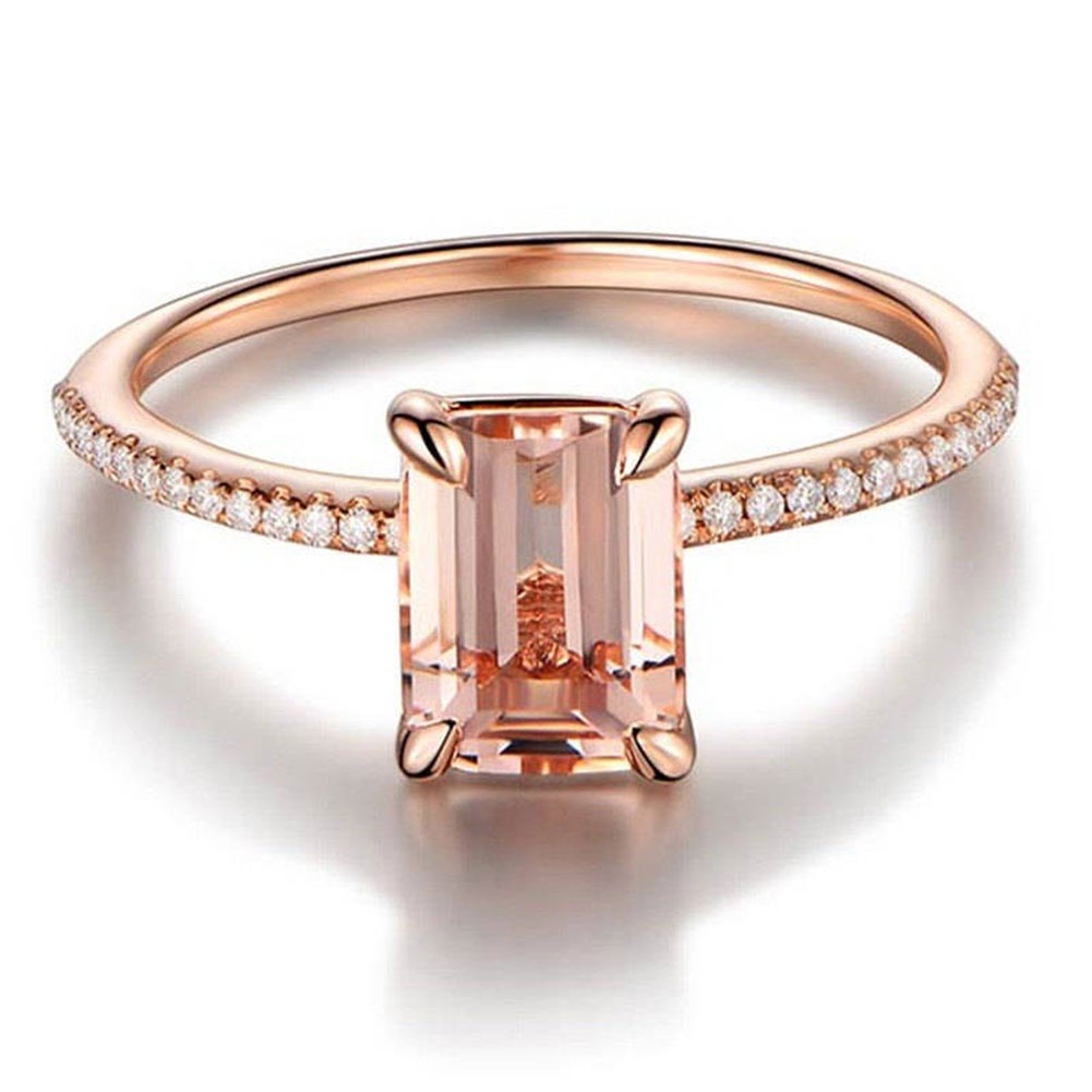 Hu Hu Hu Hu Hu Alat Bantu Pasang Kacamata♡ 2pcs Cincin Wanita Warna Rose Gold Untuk Hadiah Ulang Tahun
