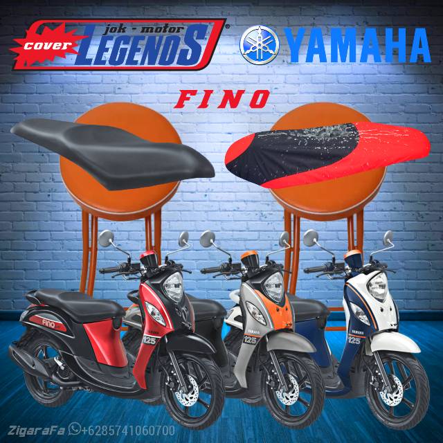 Cover Jok FINO Waterproof / Sarung Mantel Jok Motor Standar / Modifikasi