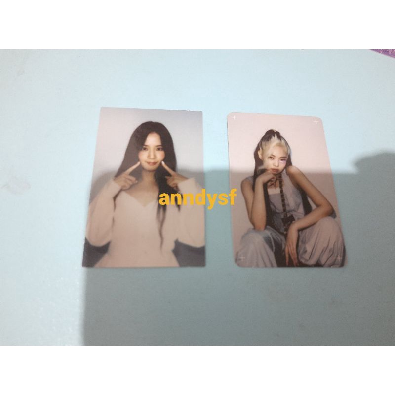 [BACA DESKRIPSI] PHOTOCARD JENNIE HYLT, JISOO THE ALBUM