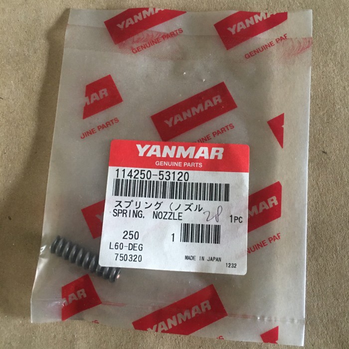 Spring nozzle pir nozel ori asli yanmar original