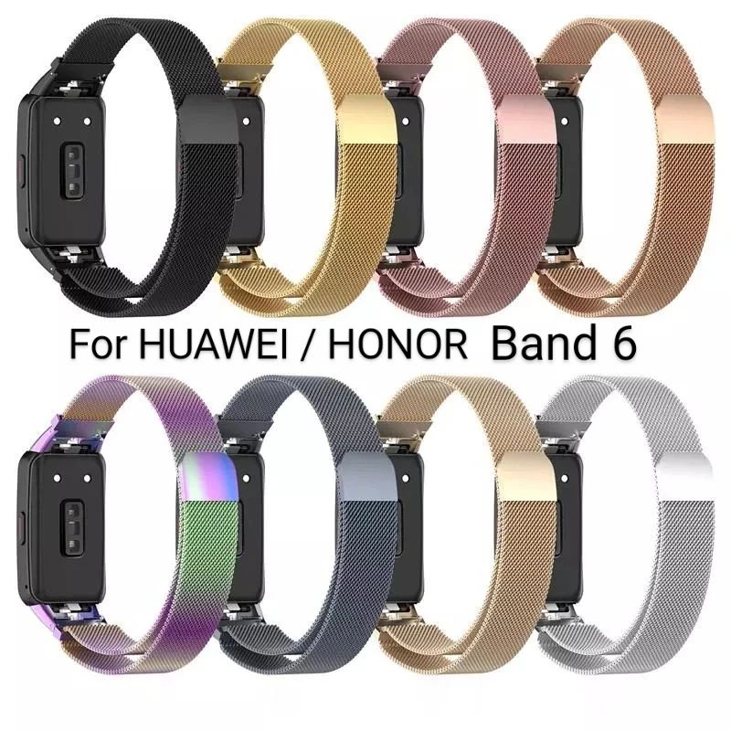 Strap Milanese Magnetic for Huawei Band 6 / Honor Band 6
