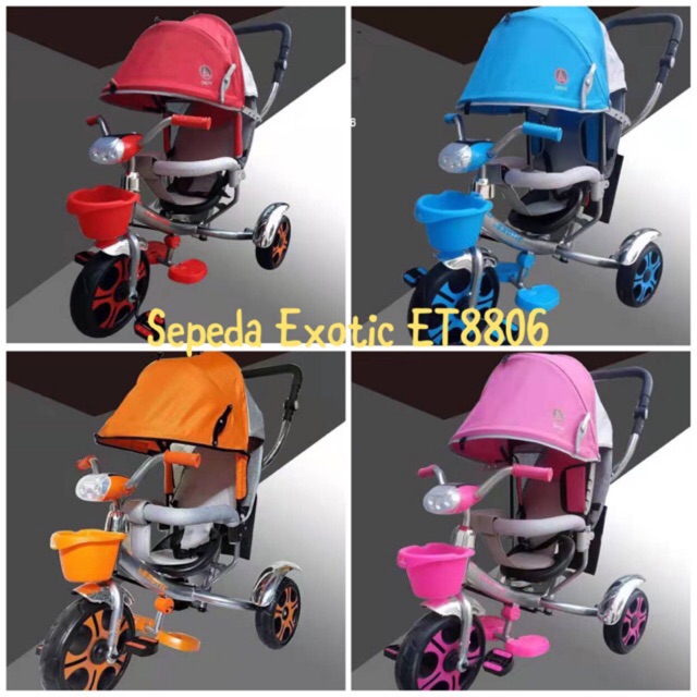 EXOTIC SEPEDA RODA TIGA ET-8806 ET8806