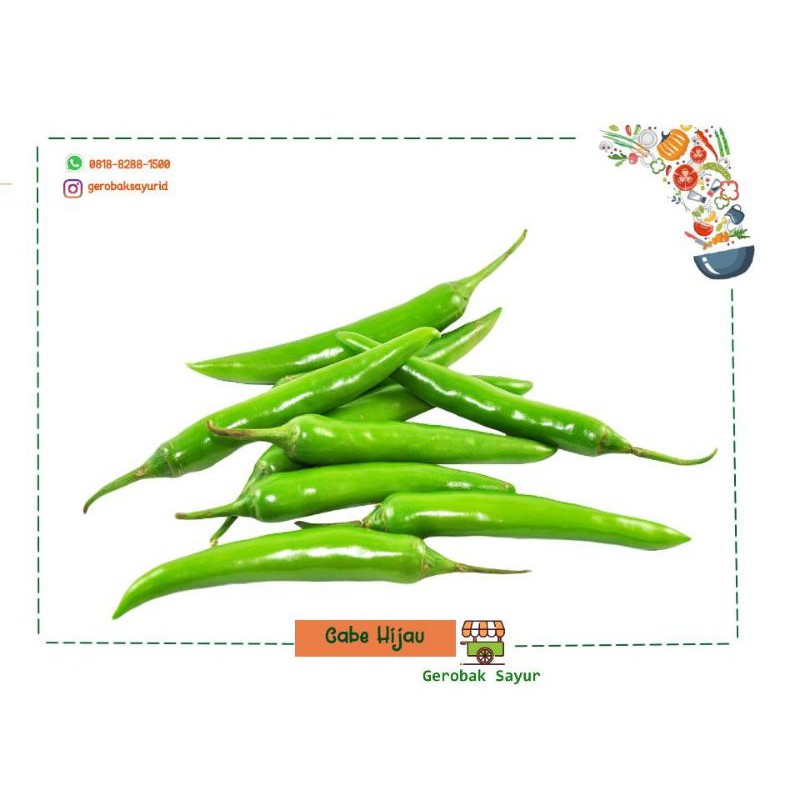 

Cabe Ijo 250 gr