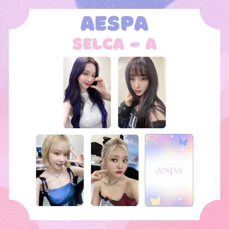 [AESPA] PHOTOCARD SELCA AESPA #4 ‼️ BACA DESKRIPSI ‼️