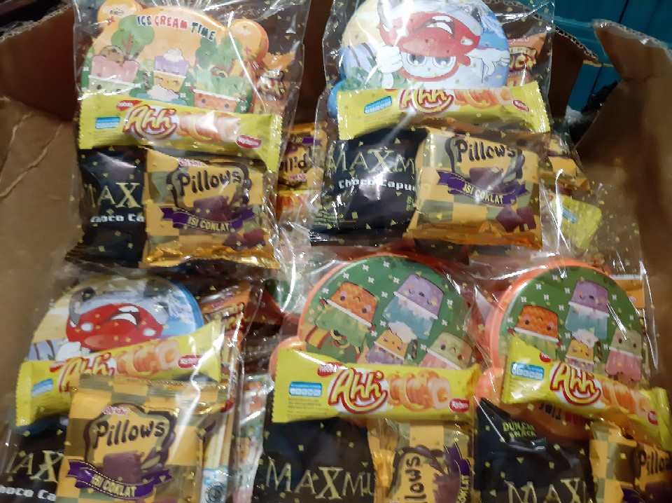 Promo Parcel Bingkisan Snack + Lunch Box Sendok Garpu Ulang Tahun