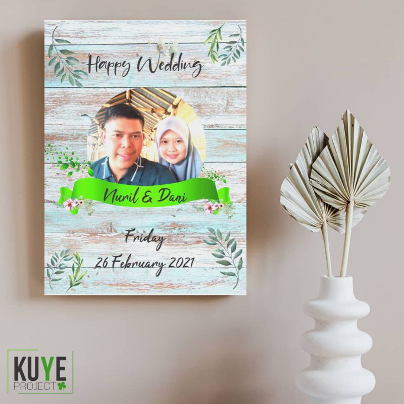 

kado pernikahan costum