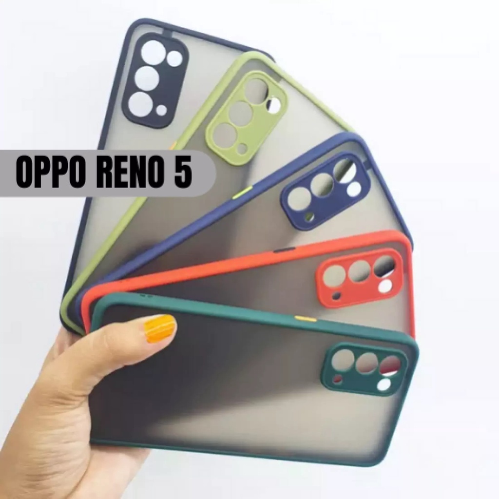 OPPO RENO 5 RENO5 - CASE Silikon Softcase SOFT Jelly Ipaky Carbon HARD COVER FOCUS MY Choice DOVE LE