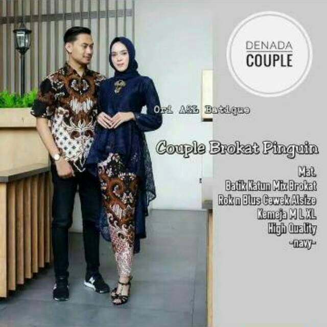 Kebaya couple / kebaya tunangan / kebaya wisuda couple ...