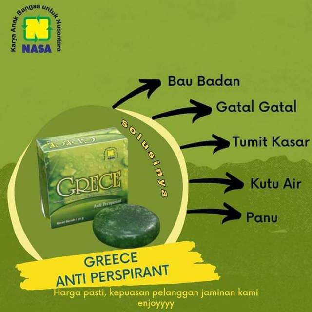 Grece nasa/produk herbal/NASA