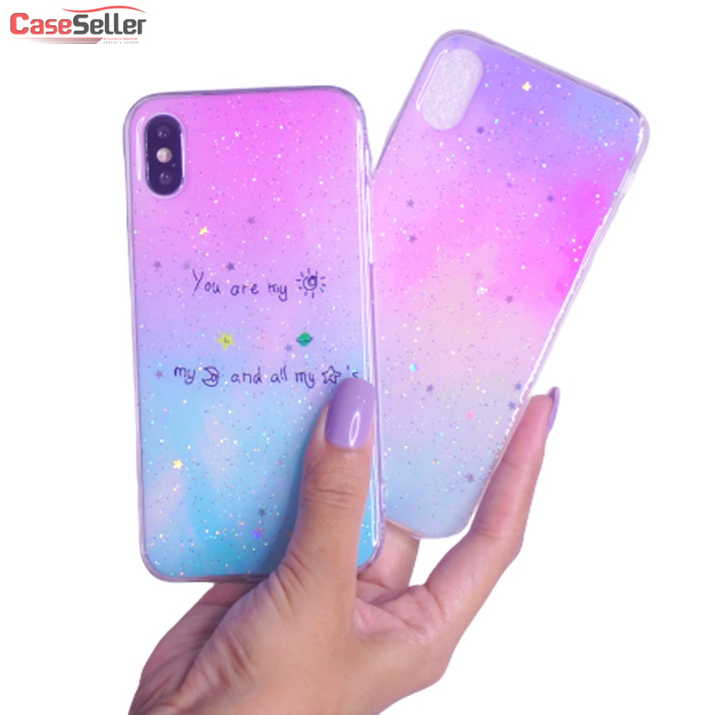 CaseSeller - Xiaomi Redmi 6A | 7A | 8A | 8/8A Pro Softcase Rainbow Plus Popsocket