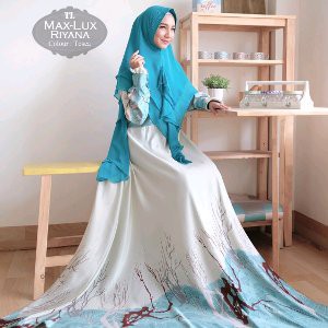 top Tk Syari MaxLux riyana gamis terusan hijab baju muslim gaun pesta mewah elegan modis modern cho