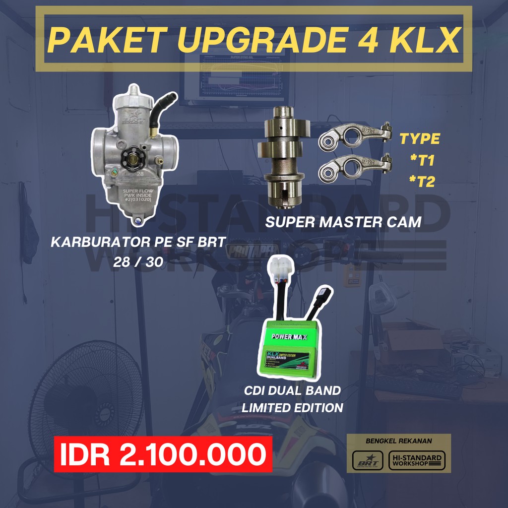 PAKET 4 KARBURATOR PE 28 30 BRT NOKEN AS BRT CDI GREEN SPECIAL EDITION KLX 150 D TRACKER BRT