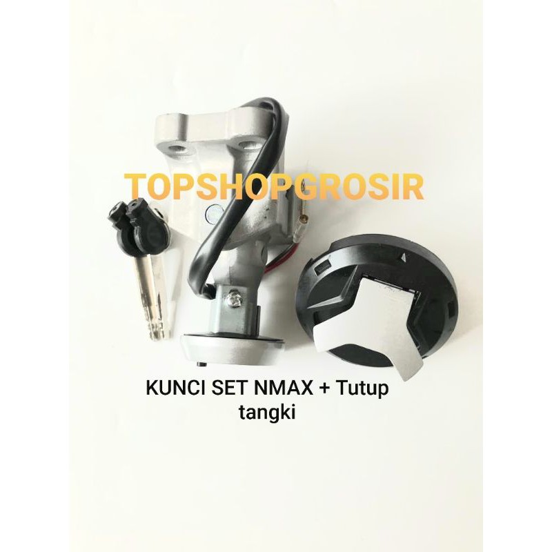 Kunci Kontak Set Assy + Tutup Tangki Keyset Nmax/N Max