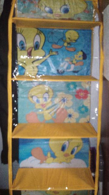 Hbo - Gantungan / Rak / Tempat Tas Bernard , Tweety Zipper