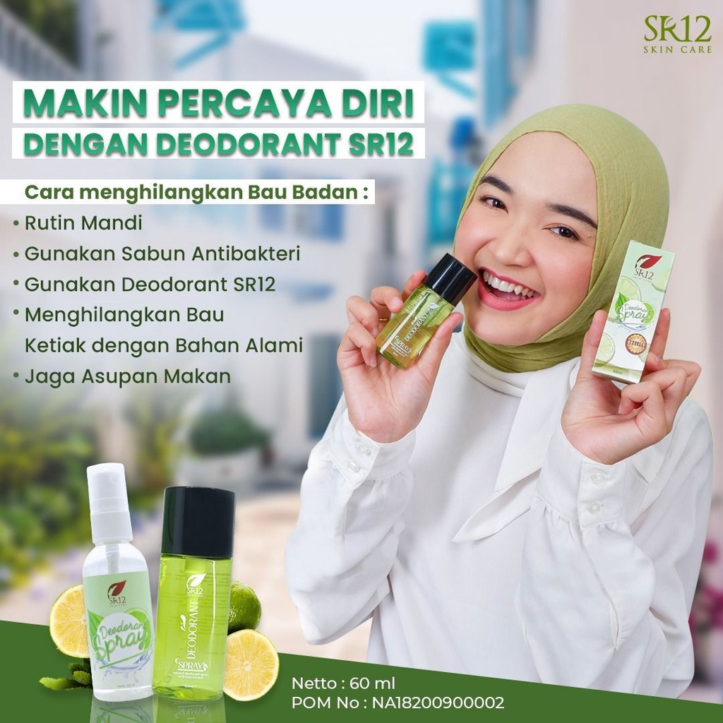 DEODORANT SPRAY SR12 / DEODORANT PREMIUM SR12 / DEO SPRAY SR12
