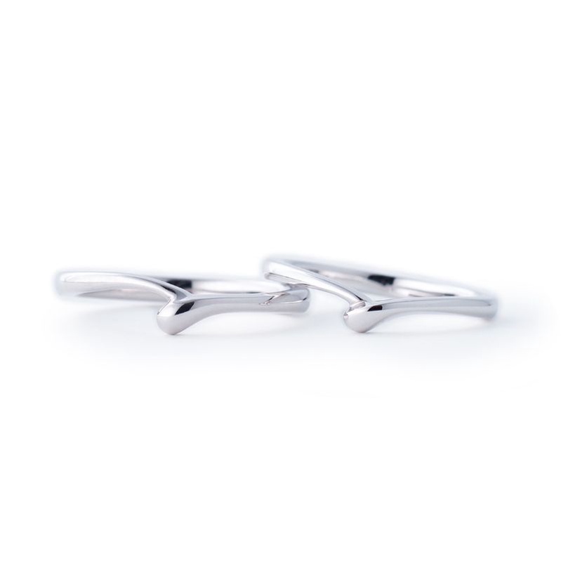 Cincin Palladium dan Emas 55
