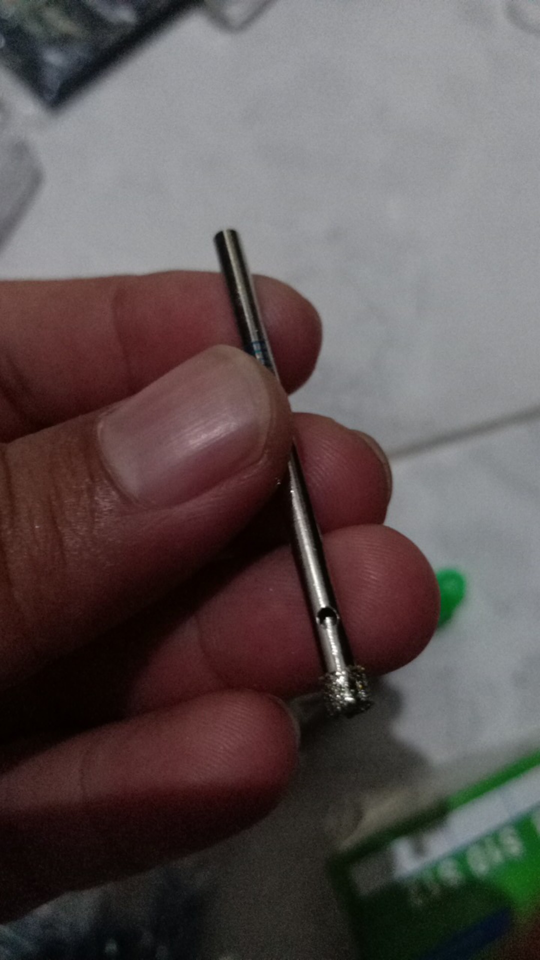 4 Mm Mata Bor Pembolong Keramik Dan Kaca / Diamond Holesaw Benz Mgj