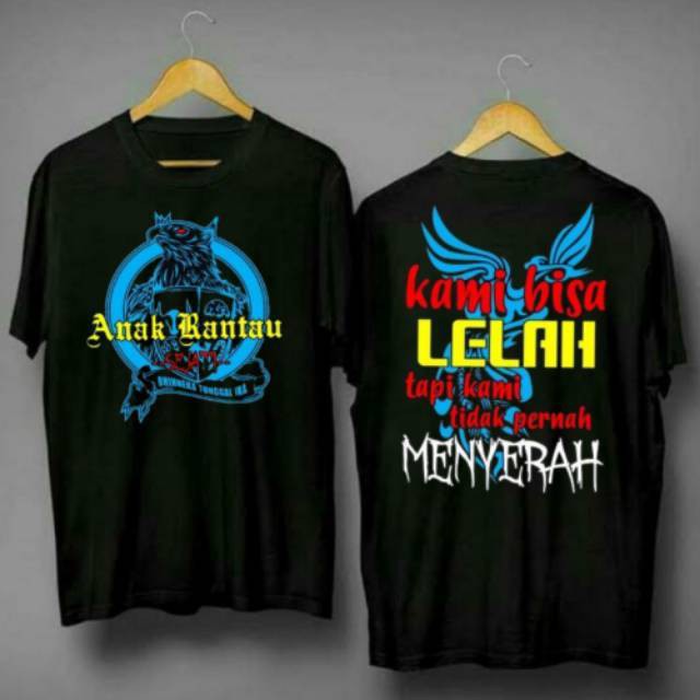 KAOS DISTRO ANAK RANTAU LELAH HITAM