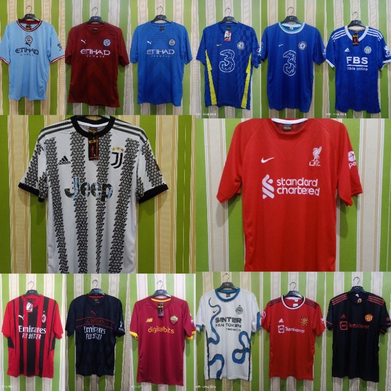 JERSEY BOLA ANAK KIDS / BAJU ANAK EROPA TERBARU MURAH