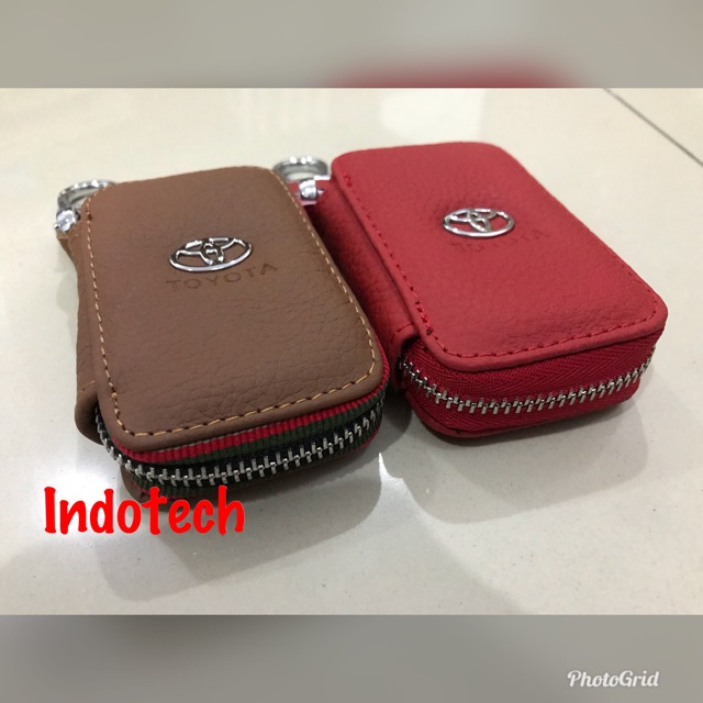 Dompet STNK Kulit Mobil TOYOTA / Dompet Kunci / Gantungan Kunci Mobil