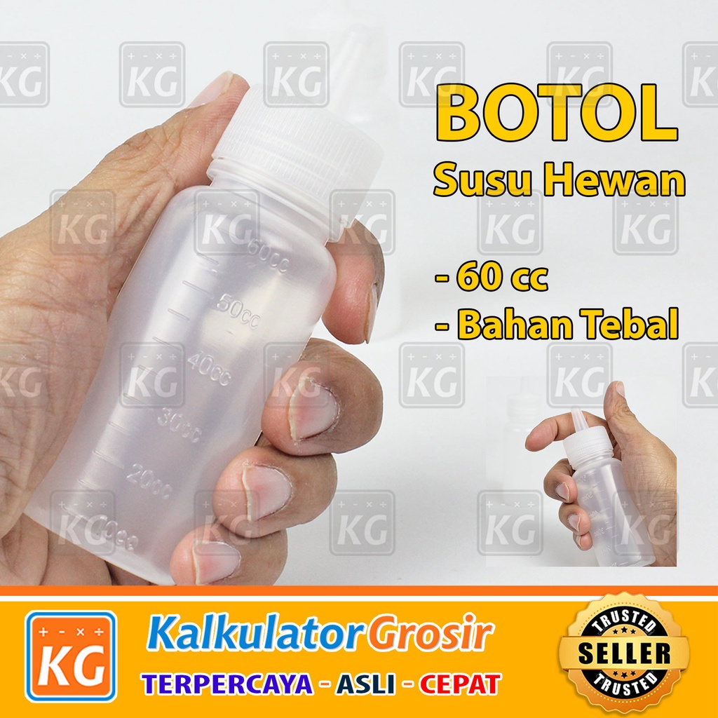 Botol Susu Hewan Kucing Anjing Musang Kelinci Nipel 50ml Botol Hewan Dot PREMIUM QUALTY Dot Susu Kucing Untuk Susu Kucing Top Growth Milk Sachet 30gr