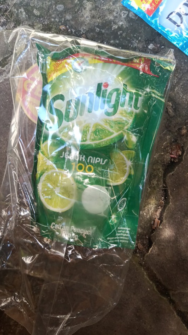 Sunlight Jeruk Nipis Pouch 210ml