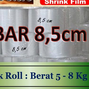 

➾ PLASTIK SEGEL 8,5CM x 50M ( Shrink Film ) ☜