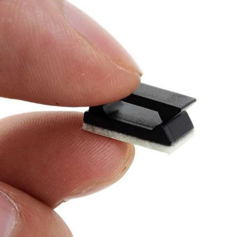 Penjepit klip kabel tempel