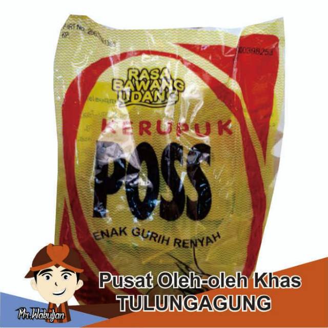 

Kerupuk Poss Rasa Rasa Bawang Udang 250gr Khas Tulungagung