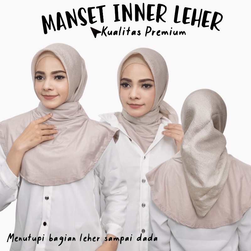 Inner Leher/Manset Leher/Daleman leher/Tutup Dada/Inner Dada