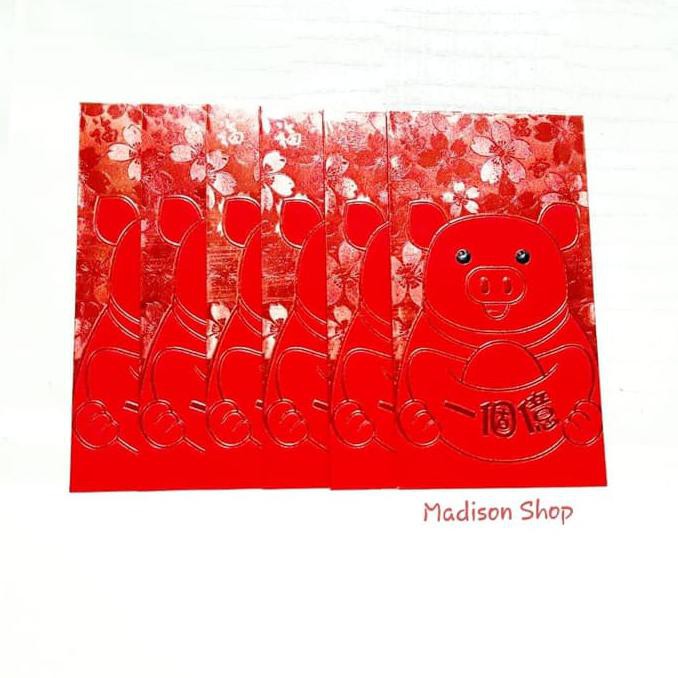 

14.84Ftgrdujh- 2019 Angpao Panjang Tahun Baru Babi Imlek Murah Angpao Imlek Grosir -Toko-Boneka.