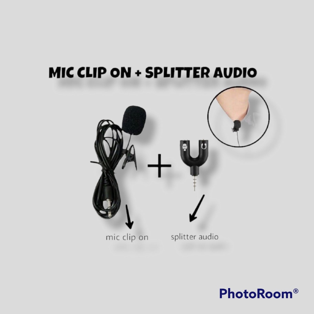 MIC CLIP MICROPHONE CLIP SMARTPHONE