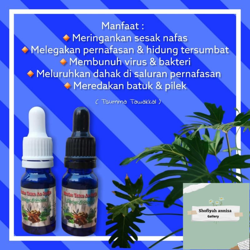

HERBA TETES AS SYIFA - SINERGI 8 HERBA