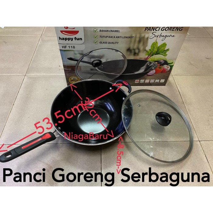 Panci Goreng Serbaguna Happy Fun HF 118