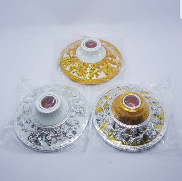 CTL FPU134 Fiting Lampu Plafon Motif Hias E27 Kualitas PREMIUM LUXURY Centralite