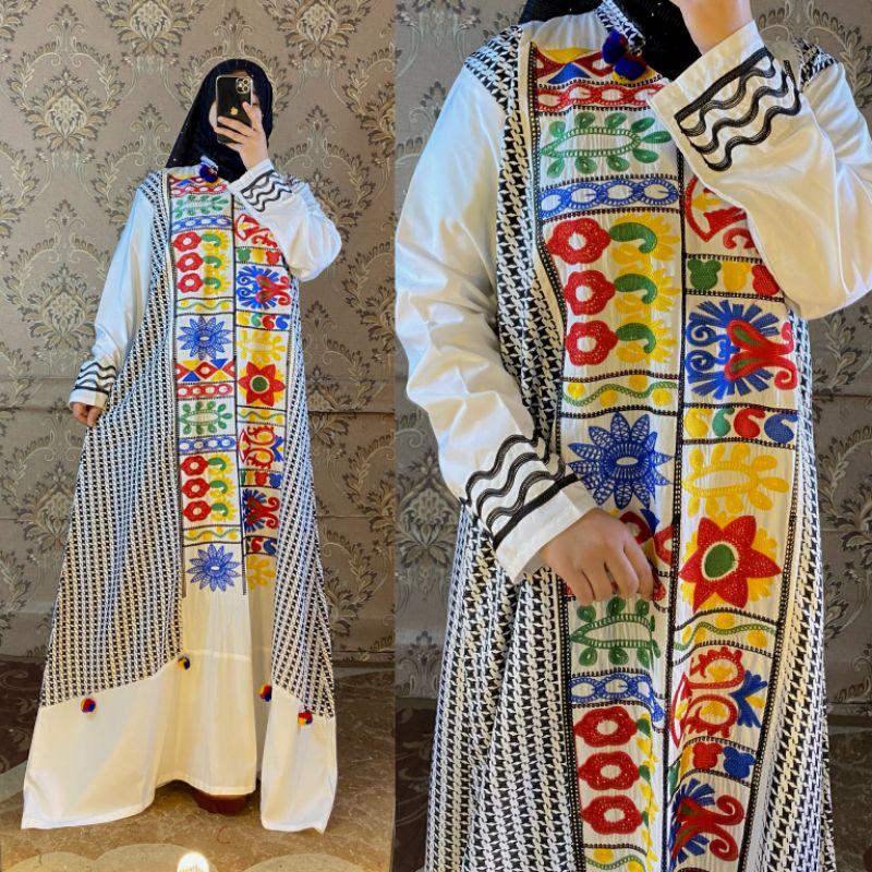 Ready stok jalabiyah mesir ori etnik