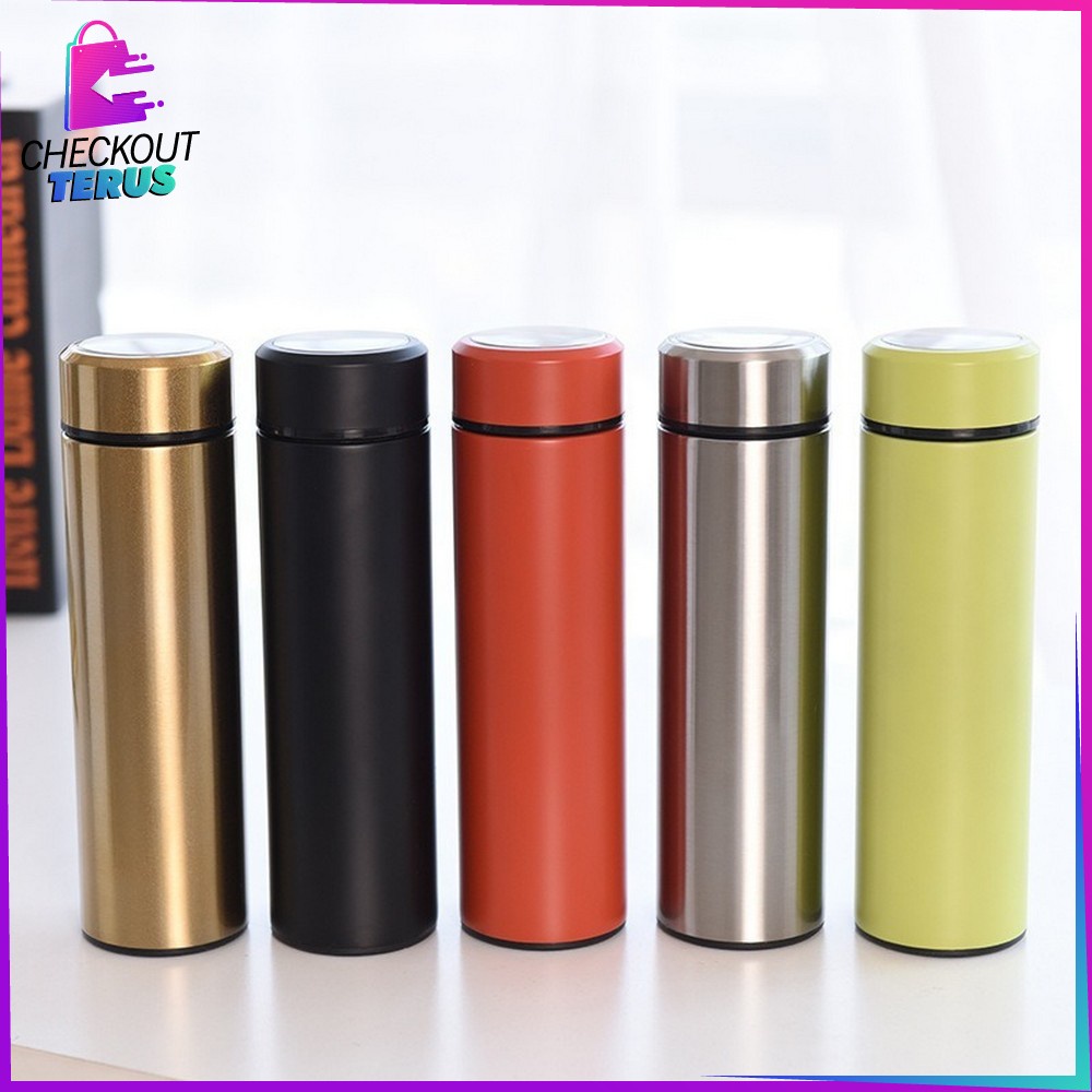 CT C311 C312 Termos Air Panas Stainless 500ML Thermos Air Panas Polos Perlengkapan Air Minum Vacuum Flask