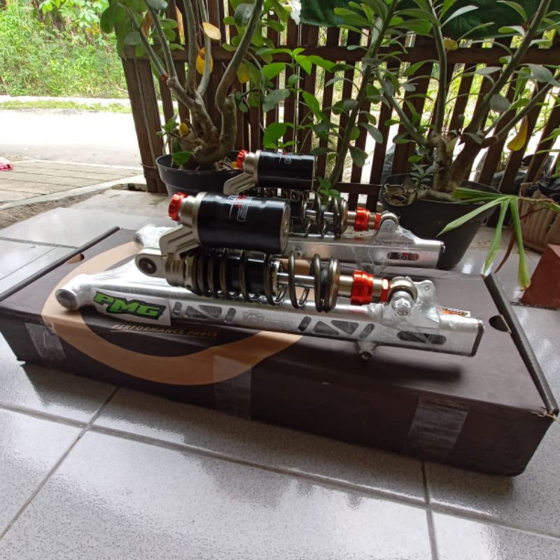 READY SWING ARM KAWAHARA K2R SILVER + SHOCK KTC JUPITER VEGA  FIZR SLEEP ENGINE SLEEPENGINE ORIGINAL