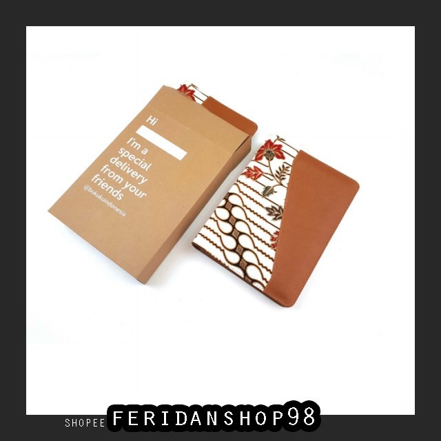 

BT747 BUKU AGENDA BATIK BEST EXCLUSIVE TUTUP KULIT BY FERIDANSHOP98