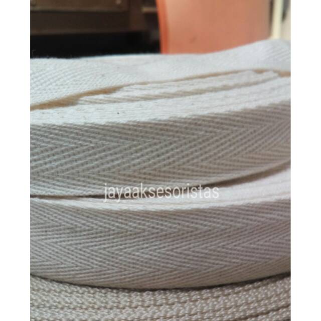 

Tali webbing bisban/pcr/pelipit tas katun 2.0 cm