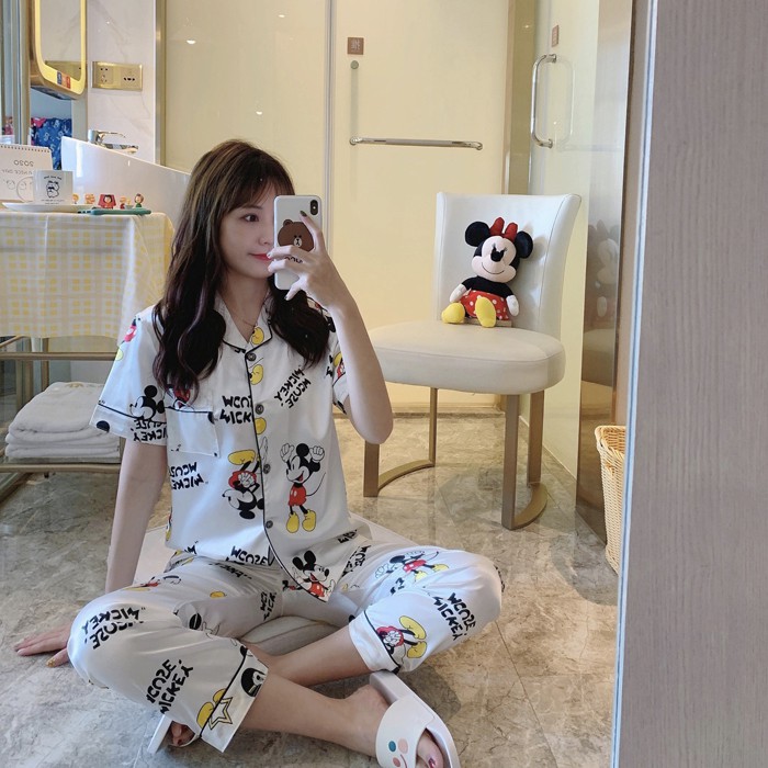 BISA COD..!!! 074067 MICKEY SLEEPWEAR SET