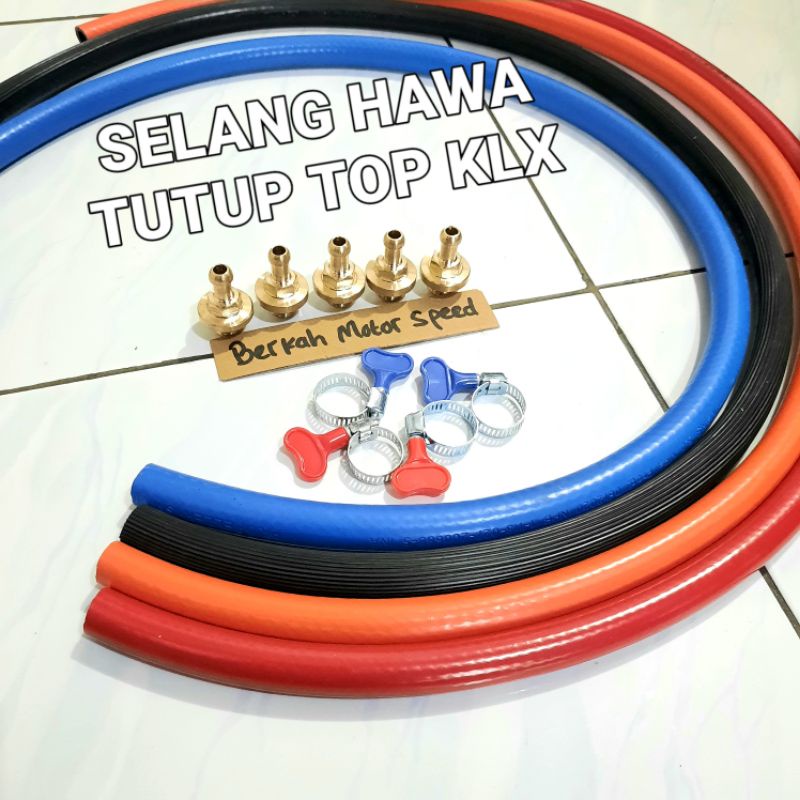 SELANG HAWA KLX TUTUP TOP KLX SELANG TUTUP TOP MAGNET KLX SELANG HAWA TOP KIRI KLX PANJANG 1 METER