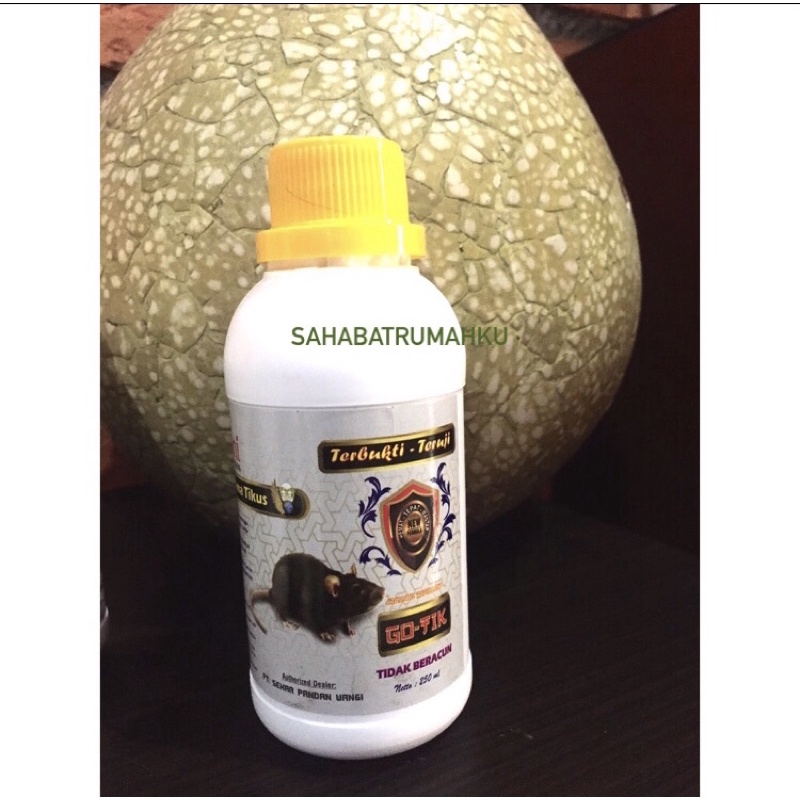GoTik Pengusir Tikus Alami/Pembasmi Hama Tikus Alami/Obat Tikus Alami 250ml